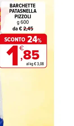 Barchette Patasnella Pizzoli