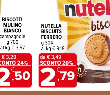 Biscotti Mulino Bianco Campagnole