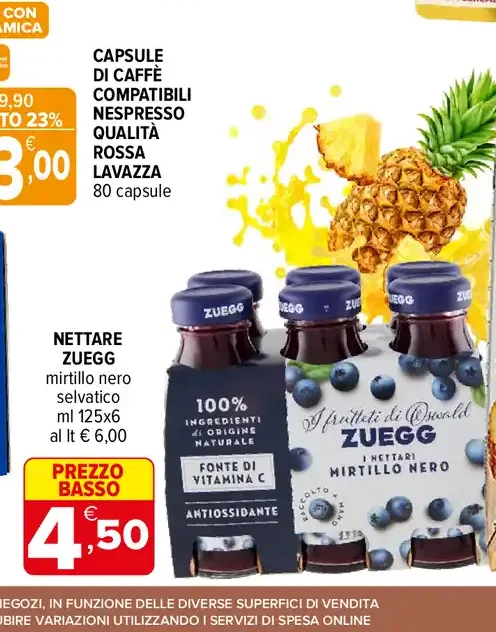 Nettare Zuegg mirtillo nero selvatico