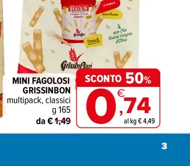 Mini grissini
