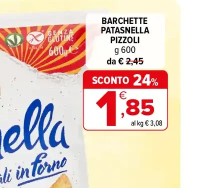 Barchette Patasnella Pizzoli