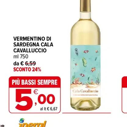 Vermentino di Sardegna Cala Cavalluccio