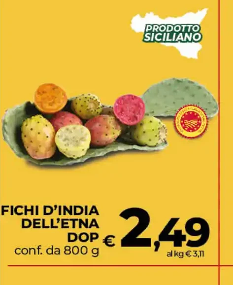 Fichi d'India dell'Etna DOP