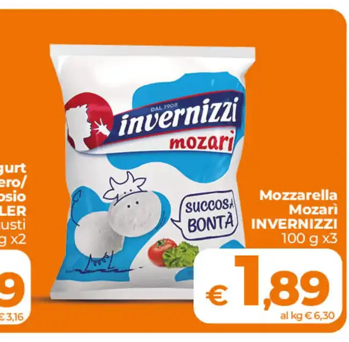 Mozzarella Mozari Invernizzi