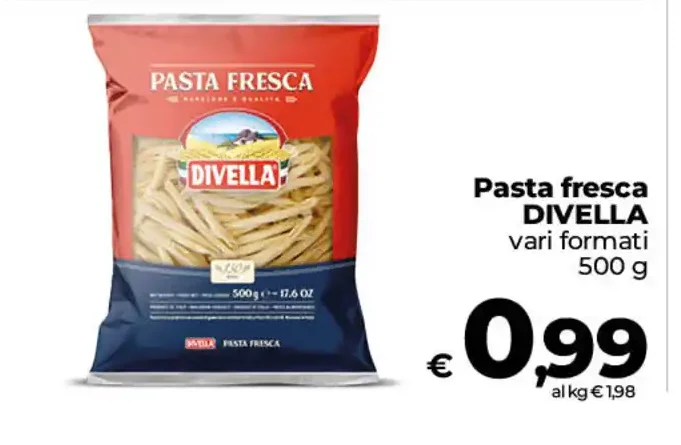 Pasta fresca Divella