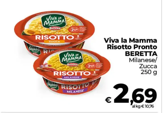 Risotto pronto Viva la Mamma Beretta