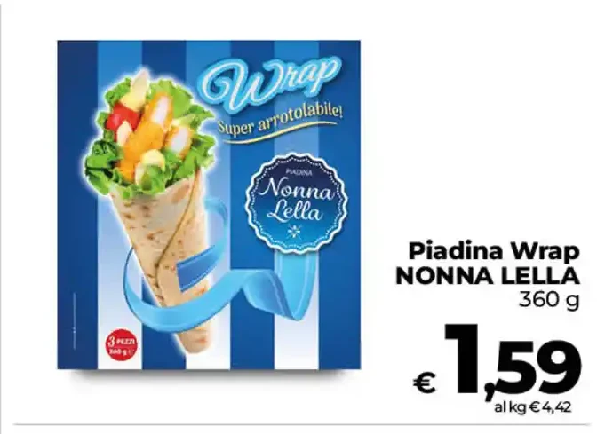 Piadina Wrap Nonna Lella