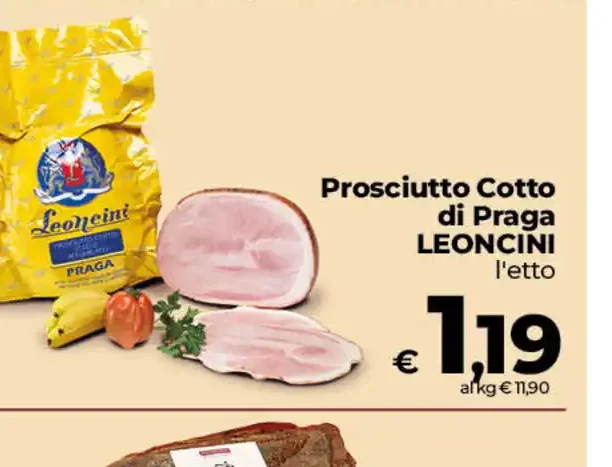 Prosciutto cotto di Praga