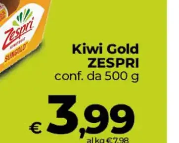 Kiwi Gold Zespri