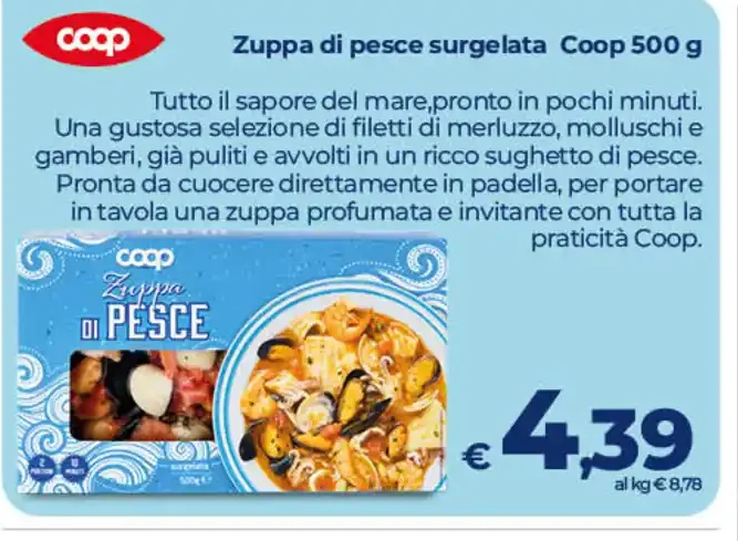 Zuppa di pesce Coop