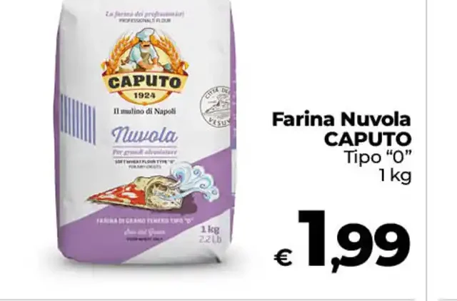 Farina Nuvola Caputo tipo 0