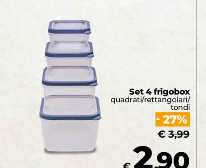 Set 4 frigobox