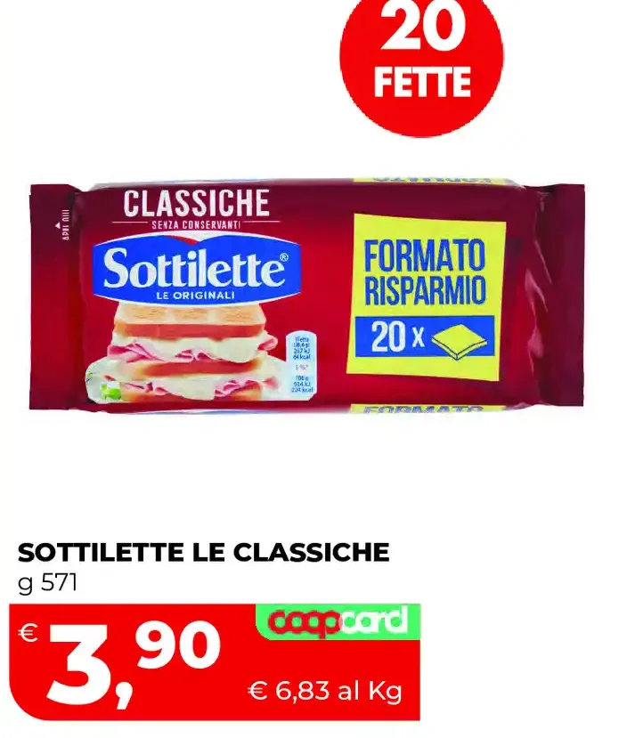 Sottilette Le Classiche