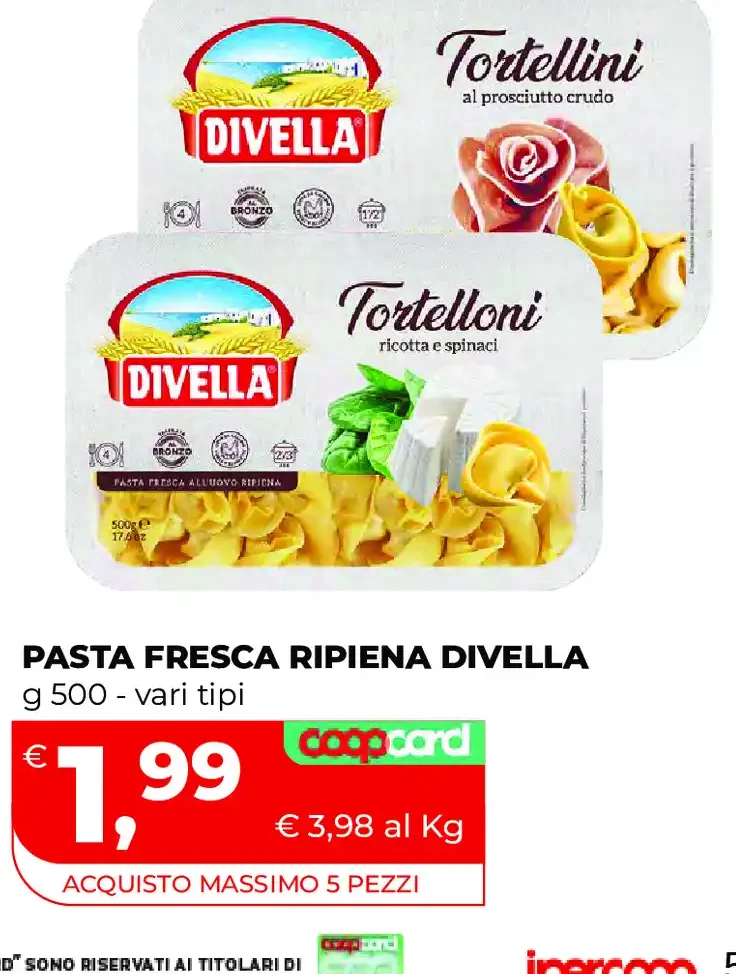 Pasta fresca ripiena Divella