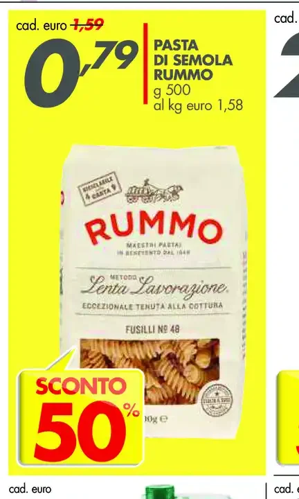Pasta di semola Rummo