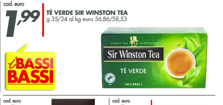 Tè verde Sir Winston Tea