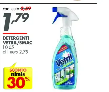 Detergente vetri Vetril