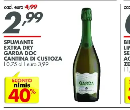 Spumante Extra Dry Garda DOC Cantina di Custoza