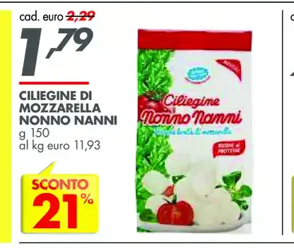 Ciliegine di mozzarella Nonno Nanni