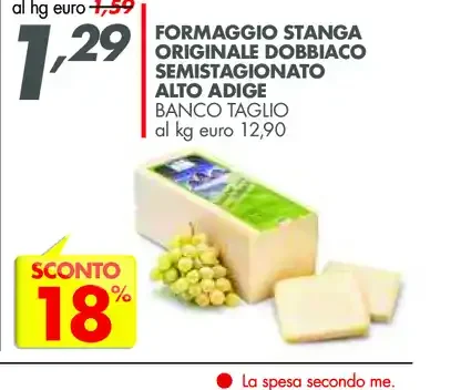 Formaggio Stanga originale Dobbiaco
