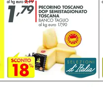 Pecorino Toscano DOP semistagionato