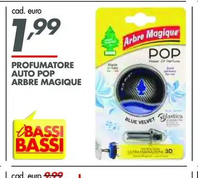 Profumatore auto POP Albero Magique