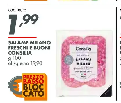 Salame Milano freschi e buoni Consilia