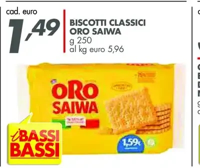 Biscotti classici Oro Saiwa