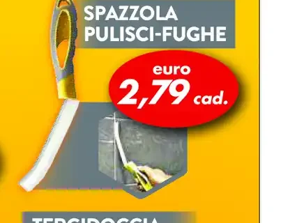 Spazzola pulisci-fughe