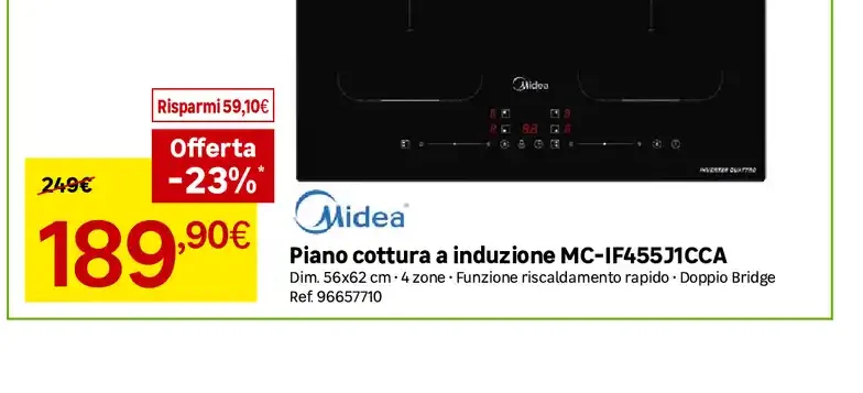 Piano cottura a induzione MC-IF4551JCCA