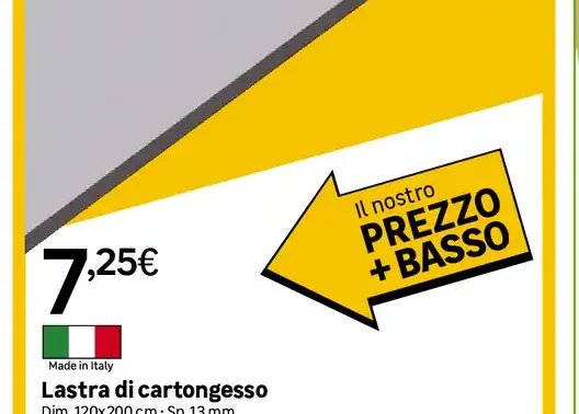 Lastra di cartongesso