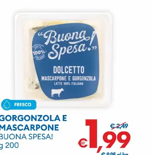 Gorgonzola e mascarpone