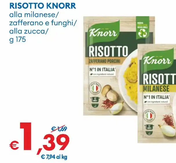 Risotto Knorr assortito