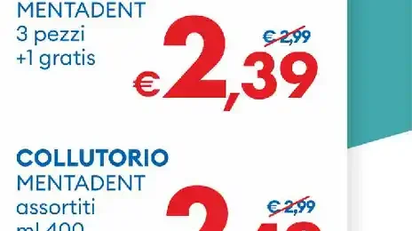 Spazzolino Mentadent