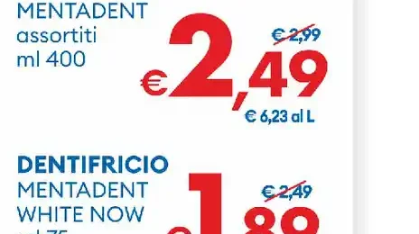 Collutorio Mentadent