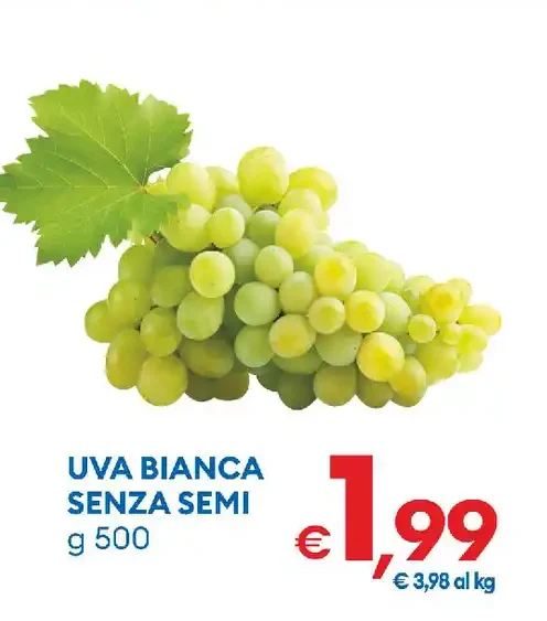 Uva bianca senza semi