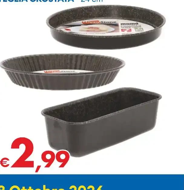Teglie da forno assortite