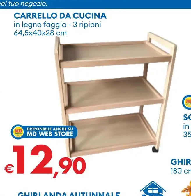 Carrello da cucina