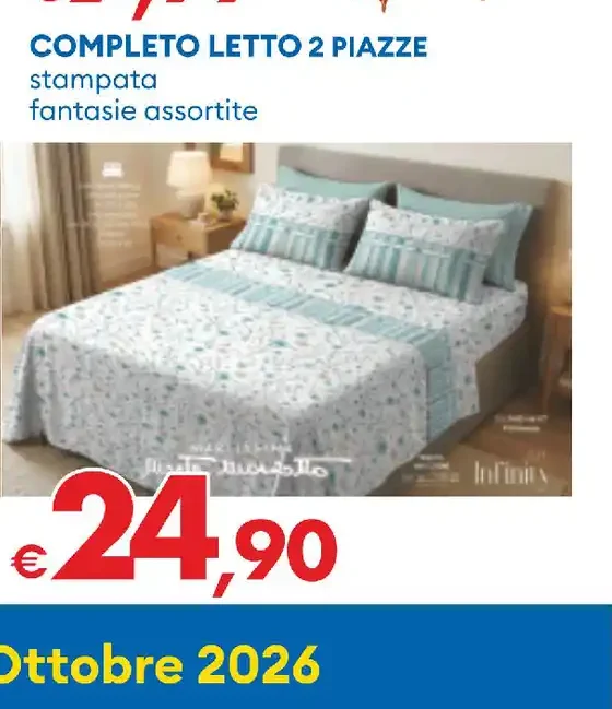 Completo letto 2 piazze