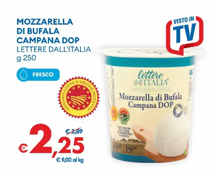 Mozzarella di bufala campana DOP