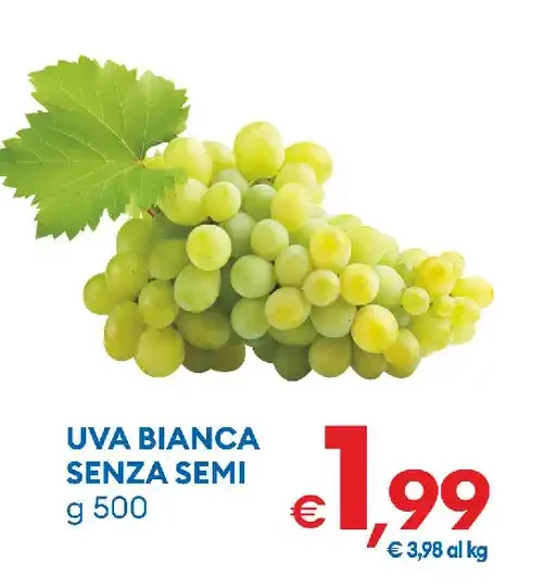 Uva bianca senza semi