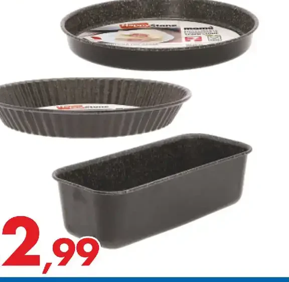 Teglie da forno assortite