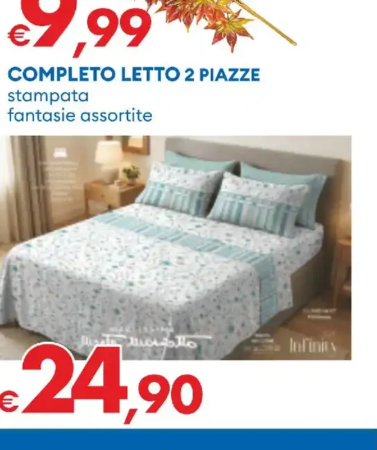 Completo letto stampato