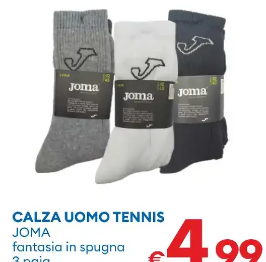 Calza uomo tennis