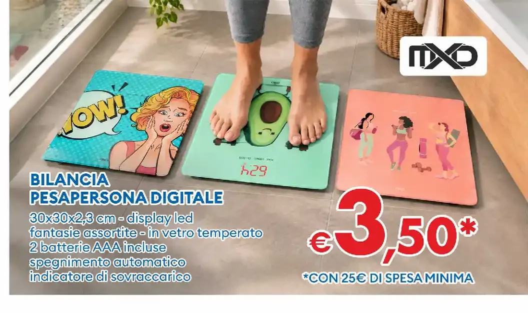 Bilancia pesapersone digitale