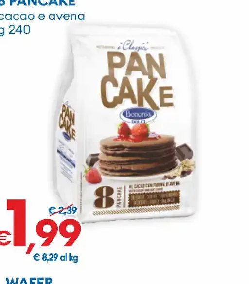 Pancake cacao e avena