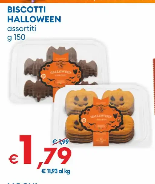 Biscotti Halloween assortiti