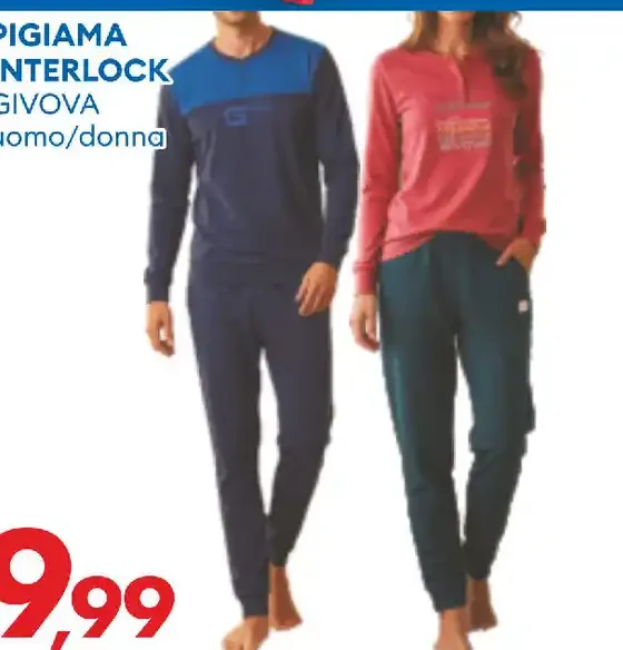 Pigiama interlock