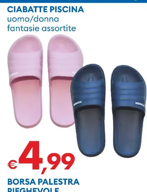 Ciabatte piscina