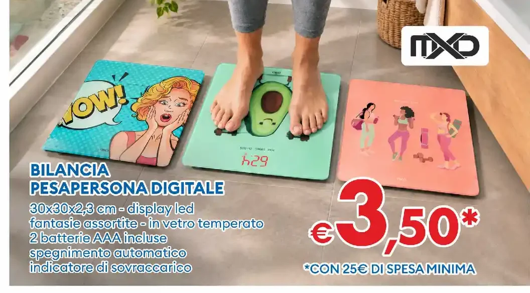 Bilancia pesapersone digitale